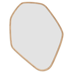 Rendez Vous Deco Miroir Tseri en rotin 80x60 cm