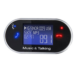 Acheter Accessoire Autoradio Bluetooth Mains Libres MP3 FM Transmetteur USB Charge YONIS