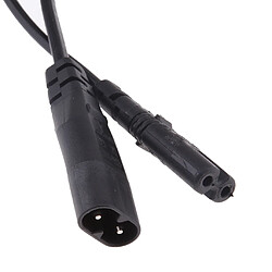 Avis IEC 320 C8 Mâle à C7 Femelle Convertisseur Adaptateur Extension Cable d'Alimentation 5 Mètre