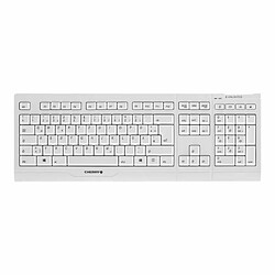 CHERRY B.UNLIMITED 3.0 Ensemble clavier et souris sans fil 2.4 GHz allemand gris pâle