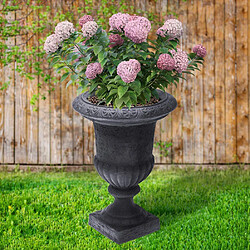 Pot de fleur extérieur pot de jardin antique gobelet 54x38,5 cm