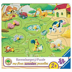 Ludendo Ravensburger - Mes premiers puzzles en bois - La ferme