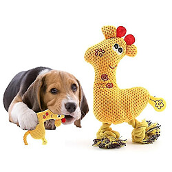 3 jouets en peluche pour animaux de compagnie