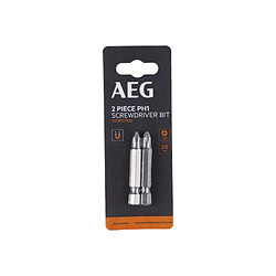 Embouts de vissage AEG - 50 mm - Acier - 2 pcs - PH1