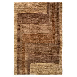 Vidal Tapis de laine 295x203 brun Juma