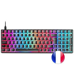 Mars Gaming MKULTRA clavier USB AZERTY Français Noir