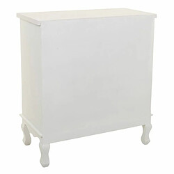 Acheter Buffet Alexandra House Living Blanc Crème Métal Bois de pin 37 x 84 x 75 cm