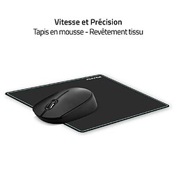 Avis Advance Pack 3en1 clavier souris tapis sans fil 2.4G, clavier 12 touches raccourcis type slim et soft touche, souris 800/1200/1600 DPI