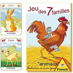 Piatnik Jeu de 7 familles Animaux : Ferme