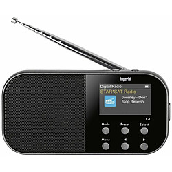 Imperial DABMAN 15 Radio de poche DAB+, FM AUX, DAB+, FM verrouillage clavier, fonction réveil, rechargeable anthracite