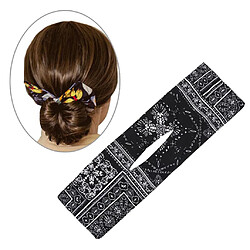 Habile Chignon Chic Multicolore Tissu Clip Braider pas cher