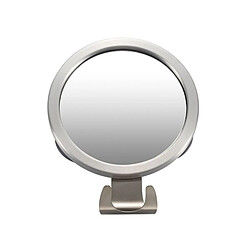 Universal Miroir de douche anti-brouillard inox toilette miroir de rasage mur miroir de toilette aspirateur crochet pour la salle de bain