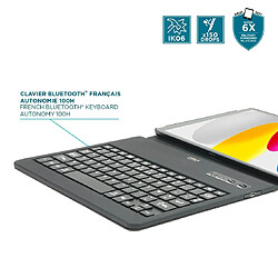 Avis Coque de protection folio origine mobilis - pour ipad 10.9' (10th gen) - clavier bluetooth fr intégré - noire