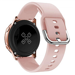 Bracelet en silicone 20mm rose pour votre Garmin Move Luxe/Move Style/Move 3/Move Venu