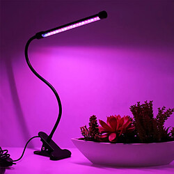 Justgreenbox Phytolamps à spectre complet DC5V USB LED éclairage de croissance, lampes de bureau Phyto Clip pour plantes Jardinière, 27W