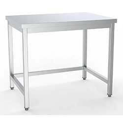 Table de Travail Inox L 800 x P 600 mm - Combisteel