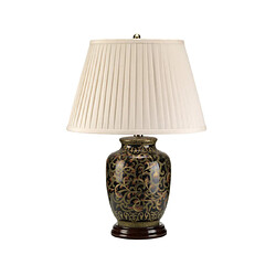 Elstead Lighting Lampe de table Morris Porcelaine Noir,Or