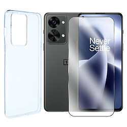 Coque souple transparente + verre trempé pour Oneplus Nord 2T 5G 6.43" - Visiodirect -