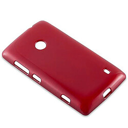 Cadorabo Coque Nokia Lumia 525 Etui en Rouge