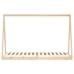 Acheter Maison Chic Lit simple Cadre de lit pour enfants,Lit d'Enfant Moderne 90x200 cm bois de pin massif -MN80156