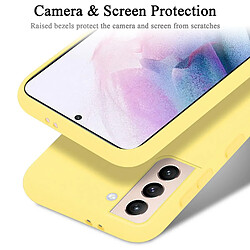 Cadorabo Coque Samsung Galaxy S21 PLUS Etui en Jaune pas cher