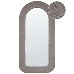 Beliani Miroir CERVON 120 cm Taupe