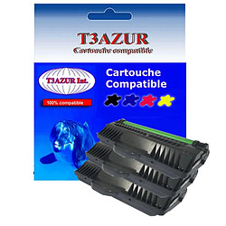 3 Toners Laser compatibles pour Lexmark X 215 - 3 000 pages - T3AZUR