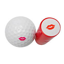 2 pièces colorfast empreinte de marqueur de golfeur empreinte marqueur lèvres