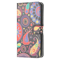 Etui en PU impression de motifs fleur paisley pour votre Samsung Galaxy A41 (Global Version)