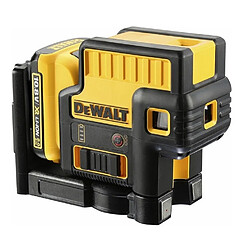 DeWalt - Niveau laser 5 points XR 10.8V 2Ah Li-Ion faisceau rouge - DCE085D1R