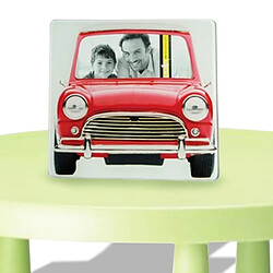 Totalcadeau Cadre photo vieille voiture vintage rouge