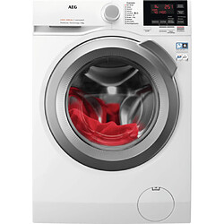 AEG Série 6000 Lave Linge 8kg 74dB 1400tr/min Anti Vibration Ecran LCD Blanc