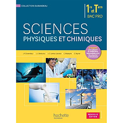 Sciences physiques et chimiques, 1re et terminale bac pro : livre de l'élève - Occasion