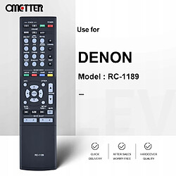 GUPBOO Télécommande Universelle de Rechange Pour Denon télécommande récepteur AV c