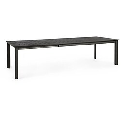 Bizzotto Table extérieure Konnor 200/300 x 110 anthracite