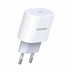 iKaku KSC-541 ZHUODO PD25W Adaptateur de chargeur rapide avec Type-C Blanc