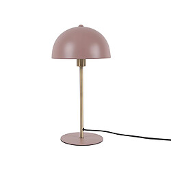 LEITMOTIV Lampe à poser design métal Bonnet - H. 39 cm - Vieux Rose Leitmotiv - Lampe à poser design métal Bonnet - H. 39 cm - Vieux Rose - Design