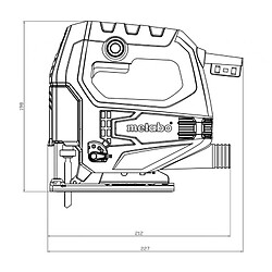 Avis Scie sauteuse Metabo STEB 65 Quick Set 450 W accessoires