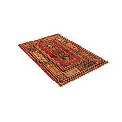 Vidal Tapis de laine 157x109 brun Kashkuli pas cher