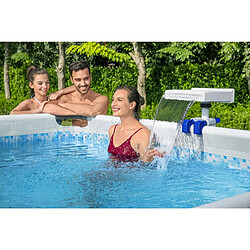 Avis Cascade pour Piscines Tubulaire Bestway avec Lumière LED 34x24x32 cm