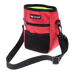 Sac de formation de poche de traitement de chien avec le sac portatif de bandoulière réglable rouge pas cher