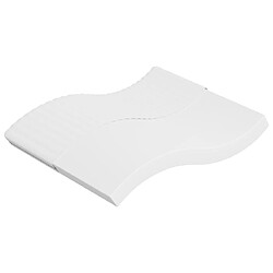 vidaXL Matelas en mousse moyennement doux 160x200 cm