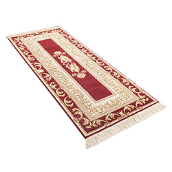 Vidal Tapis de couloir en laine 201x81 rouge Darya