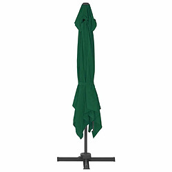 Acheter Maison Chic Parasol Jardin | Parasol déporté avec mat en aluminium vert 300x300 cm - GKD21305