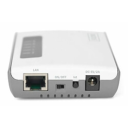 Assmann DIGITUS 2-Port USB2.0 Wireless Multif. Netw.Server,300Mbps pas cher