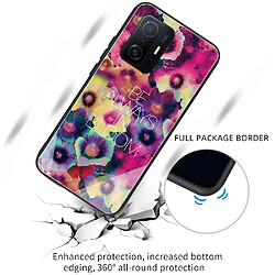 Coque en TPU antichoc fleurs colorées pour votre Xiaomi 11T/11T Pro