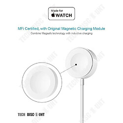 Acheter Tech Discount TD® Chargeur Watch à induction Series 1 2 3 4 original mini rapide sans fil magnétique 38mm 40mm 42mm 44mm