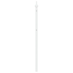 Acheter Maison Chic Tête de lit moderne pour chambre - Décoration de lit métal blanc 200 cm -MN11673