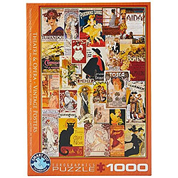 Eurographics OpAra & ThAAtre Vintage collage Puzzle (1000 piAces) (6000-0935)