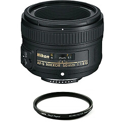 NIKON AF-S 50MM F1.8G + HOYA 58mm PRO 1D Protector